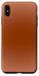 Coque pour iPhone XS Max AURA MARRON