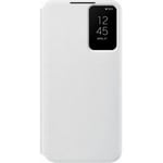 Samsung Case for samsung Galaxy S22 Plus 5G Folio Model Clear View Cover, White