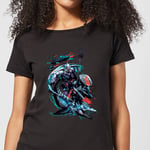 Aquaman Black Manta & Ocean Master Women's T-Shirt - Black - 3XL