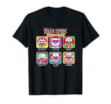 Killer Klowns from Outer Space Chibi Clown Faces Portraits T-Shirt