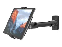 Compulocks Universal Tablet Cling Swing Wall Mount - Monteringssats (Väggfäste, Svängbar Arm) - För Surfplatta - Svart