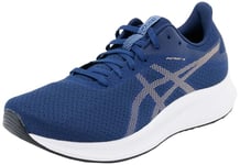 ASICS Women's Patriot 13 Sneaker, Blue Expanse/Champagne, 5.5 UK