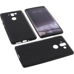 Bag for Nokia 9 smartphone protective case TPU rubber black