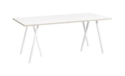 Loop Stand Table 180 cm - White