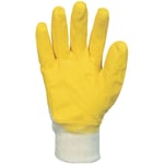 Paire de gants nitrile (3/4) - Enduction ultra-légère - Support coton cousu - Poignet tricot - Taille 10 - NBR1126J - Singer