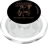 AC/DC For Those About To Rock Angus Photo par Michael Putland PopSockets PopGrip pour MagSafe