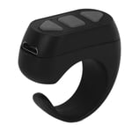 (Black) Remote Control Kindle App Page Turner Remote Scrolling Ring