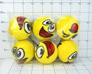 Dromader Mjuk Boll 10,5Cm - Smiley 6St/Förpackning 01296 12963