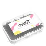 Shelas Bobby Pins Black 100 pcs