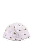 Polo Bear Cotton Interlock Hat Accessories Headwear Hats Baby Hats White Ralph Lauren Baby