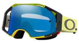 Masque oakley airbrake mtb troy lee design revel yellow   black ice iridium   ref   oo7107 19