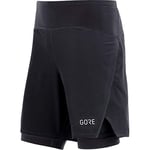 Gorewear Short de Course pour Homme, Short 2in1, R7