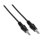 AISENS A128-0141 Câble Audio stéréo Jack 3.5 Noir 0,3 m