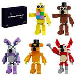 Barn 5 st FNAF Five Nights at Freddy's Byggklossar Actionfigurer Tegel Leksak