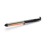 BaByliss Titanium Brilliance Waves wand, Lasting Effortless Waves, 28mm True-Titanium barrel, fast heat up, up to 210C , Black