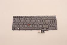 Lenovo ThinkPad P16 2 Keyboard Nordic Grey Backlit 5N21F39354