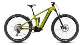 Vtt electrique tout suspendu cube stereo hybrid one44 ex 800 shimano deore deore xt 12v 800 wh 29   vert lizard 2025