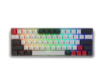 Spartan Gear - Pegasus 2 RGB Wired & Wireless 63 keys Mechanical Gaming Keyboard (color: White/Grey)