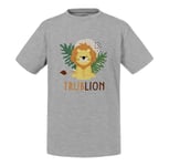 T-Shirt Enfant Lion Trublion Dessin Illustration Roi De La Savane