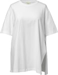 Boob Oversized T-paita + Halkio, White, XL-XXL