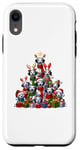 Coque pour iPhone XR Christmas Tree Dalmatian Dalmatians Dal Dally Dog