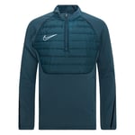 Nike Träningströja Therma-FIT Academy Drill Winter Warrior - Grön/Silver Barn, storlek XS: 122-128 cm