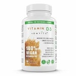 Vegan Vitamin D3 2000 Iu High Strength Palm Oil Free Supplement - 90 Tablets ...