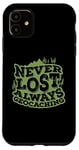 Coque pour iPhone 11 Jamais perdu toujours geocaching