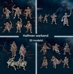 Halfmen Warband- Davale Games/Fantasy/Middle Earth