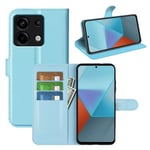 Xiaomi Redmi Note 13 Pro 5G      Pu Wallet Case    [Lightblue]