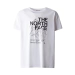 THE NORTH FACE Mountain Line T-Shirt TNF White L