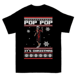 Billig Bruno Mars Pop Pop Ugly Christmas Sweater T-shirt L