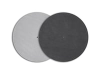 Pro-Ject Leather it, Turntable mat with special sound characteristcs, Grey