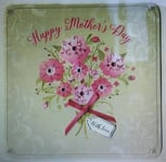 Second Nature Handmade Luxury Mother's Day Card - New Bouquet of Flowers