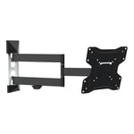 Erard - Support tv mural 2 bras inclinable et orientable Mediafix 118420