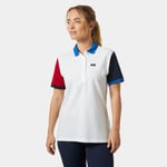 Helly Hansen Pier Pique Poloskjorte Dame Hvit S