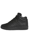 adidas Hoops 4.0 Mid Shoes 3.5, Core Black/Core Black/FTWR White, UK Child