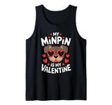 Miniature Pinscher My Valentines Hearts Day Mom Dad Minpin Tank Top