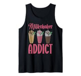 Milkshake Addict Cute Dessert Tank Top