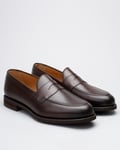 Berwick 1707, Penny 9628 Vibram-Dark Brown Calf