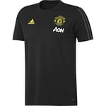 Adidas Men Manchester United T-shirt - Black/Solid Grey, Small