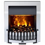 Dimplex Optimyst Danville Inset/Freestanding  Electric Fire Chrome 2kW DNV20CH