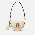 Love Moschino Eyelet Leather Shoulder Bag