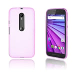 Motorola Wulff Moto G 3rd Gen Kuori - Kuuma Pinkki