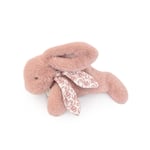 Doudou & Compagnie Peluche petit lapin pantin ROSE