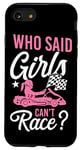 iPhone SE (2020) / 7 / 8 Go Kart Racing Girl Female Vintage Who Said Girls Can't Case