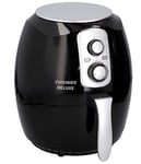 CUISINIER Deluxe Hot Air Fryer 3.6L - Innovative Technology - Oil Free - Enjoy 1400W with Low Fat