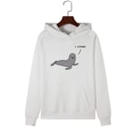 3DWY Smart Dolphin Women Hoodies Casual kpop Pocket Polerones Streetwear Large Size Tops Cute koya Print Hooded Sweatshirt