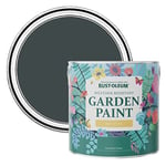 Rust-Oleum Black Mould-Resistant Garden Paint In Matt Finish - Black Sand 2.5L