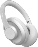 Clam Blaze Casque Bluetooth Supra Auriculaire avec 80h d'autonomie, Microphone ENC, Réduction du Bruit du Vent, sans Fil, Charge Rapide, Multipoint Bluetooth (Gris)